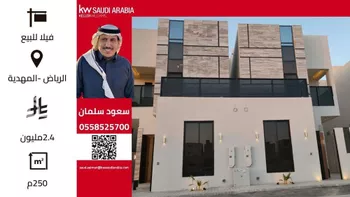 فيلا للبيع في شارع أبي المكارم بن سهل, حي المهدية, مدينة الرياض, منطقة الرياض