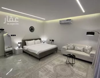 استديو مفروش للحجز في حي العقيق ، الرياض ، منطقة الرياض