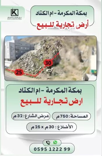 أرض للبيع في شارع الحسن ابن احمد, حي الملك فهد, مدينة مكه المكرمه, منطقة مكة المكرمة