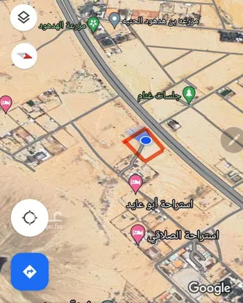 أرض للبيع في شارع نساح, حي تجمع سكاني الحنية, مدينة تجمع سكاني الحنية, منطقة الرياض صورة 2