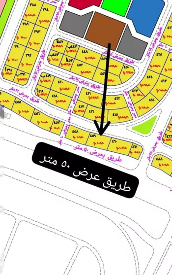 أرض للبيع في حي الأندلس 3, مدينة جازان, منطقة جازان