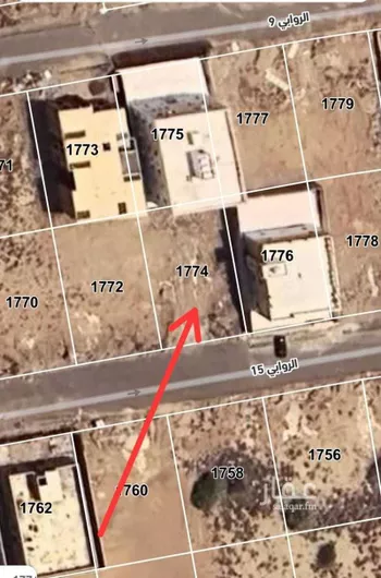 أرض للبيع في شارع الروابي 15, حي الروابي, مدينة جازان, منطقة جازان صورة 2
