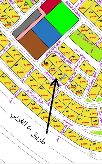 أرض للبيع في حي الأندلس 3, مدينة جازان, منطقة جازان