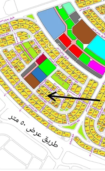 أرض للبيع في حي الأندلس 3, مدينة جازان, منطقة جازان صورة 3