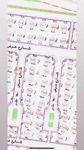 أرض للبيع في شارع أبي الفتح محمد بن وهب, حي الوهلان, مدينة عنيزه, منطقة القصيم
