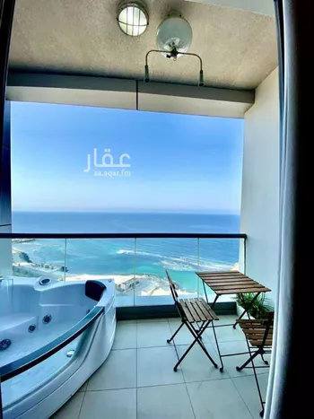 شقة للإيجار في شارع طريق الكورنيش, حي الشاطئ, مدينة جدة, منطقة مكة المكرمة