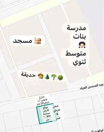 أرض للبيع في حي الأزهر, مدينة خميس مشيط, منطقة عسير صورة 2