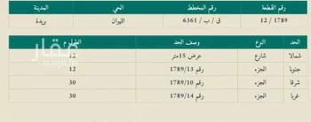 أرض للبيع في حي الليوان, مدينة بريده, منطقة القصيم