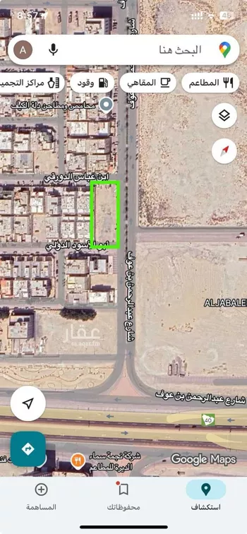 أرض للبيع في شارع ابو عباس الدورقي, حي المنار, مدينة الدمام, المنطقة الشرقية صورة 2