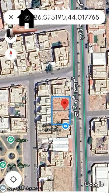 أرض للبيع في شارع الصناعية , حي الوفاء, مدينة عنيزه, منطقة القصيم صورة 2