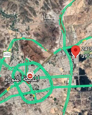 أرض للبيع في شارع ربعي ابن عمرو الانصاري, حي العاقول, مدينة المدينه المنوره, منطقة المدينة المنورة صورة 4
