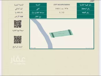 أرض للبيع في شارع ااالااا, حي ابيار الماشي, مدينة المدينه المنوره, منطقة المدينة المنورة صورة 4
