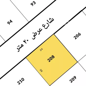 أرض للبيع في شارع ابو الهيثم بن التيهان	, مدينة البريكه, منطقة مكة المكرمة