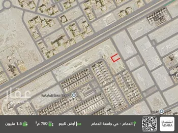 أرض للبيع في شارع 196 السيف, حي السيف, مدينة الدمام, المنطقة الشرقية