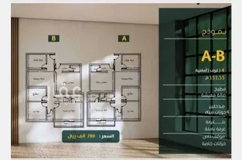 شقة للبيع في شارع ابو بهيه الغذاري, حي الزهراء, مدينة جدة, منطقة مكة المكرمة صورة 3