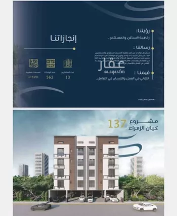 شقة للبيع في شارع ابو سبره الجعفي, حي الزهراء, مدينة جدة, منطقة مكة المكرمة صورة 2