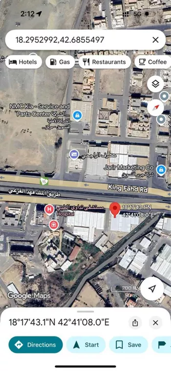 عمارة للإيجار في شارع طريق الملك فهد, حي تارة, مدينة خميس مشيط, منطقة عسير صورة 2