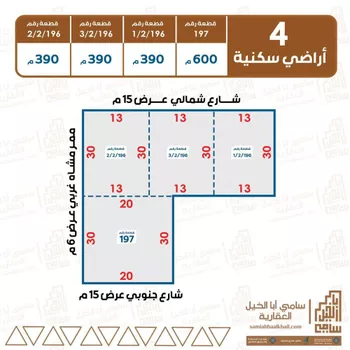 أرض للبيع في شارع النادي, حي المنار, مدينة البكيريه, منطقة القصيم صورة 2
