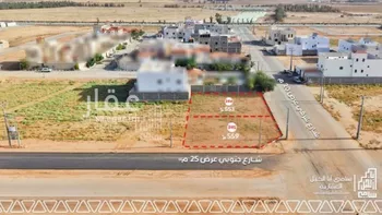 أرض للبيع في شارع الارقم ابن ابي الارقم, حي الحي الشمالي, مدينة الفويلق, منطقة القصيم صورة 3