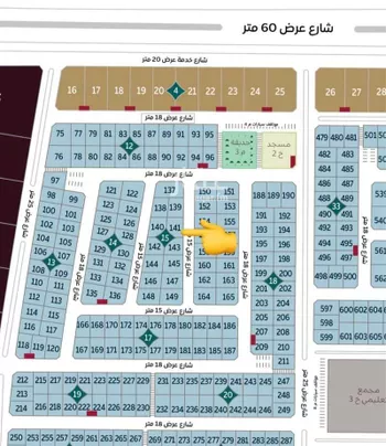 أرض للبيع في شارع 62 المطار, حي المطار, مدينة الدمام, المنطقة الشرقية