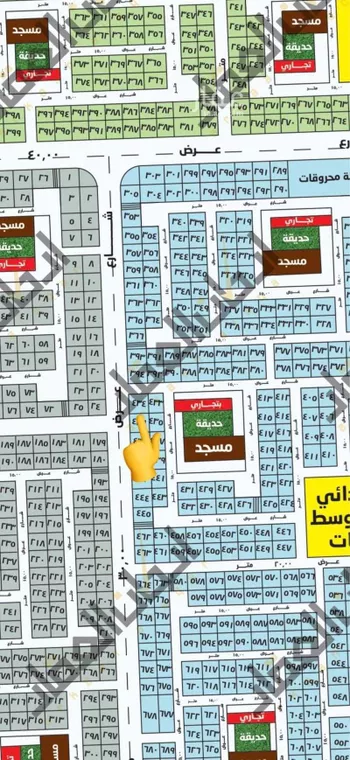أرض للبيع في حي النايفية, مدينة الاحساء, المنطقة الشرقية صورة 4