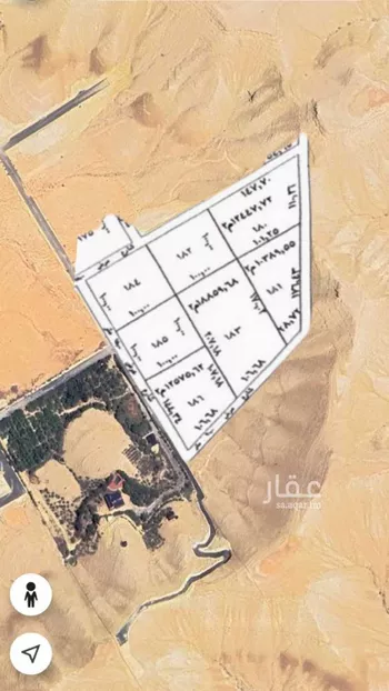 أرض للإيجار في حي مزارع وادى العماريه, مدينة مزارع وادى العماريه, منطقة الرياض