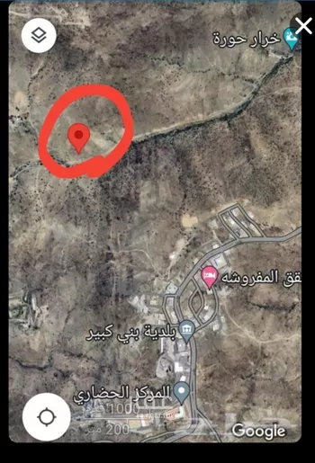 أرض للبيع في مدينة بلجرشى, منطقة الباحة صورة 4