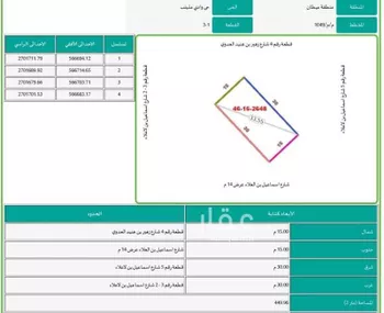 أرض للبيع في شارع اسماعيل بن العلاء, حي وادي مذينب, مدينة المدينه المنوره, منطقة المدينة المنورة