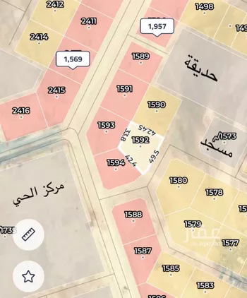 أرض للبيع في شارع 2570408, حي ضاحية نمار, مدينة الرياض, منطقة الرياض صورة 2