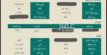 أرض للبيع في شارع 2570408, حي ضاحية نمار, مدينة الرياض, منطقة الرياض صورة 3
