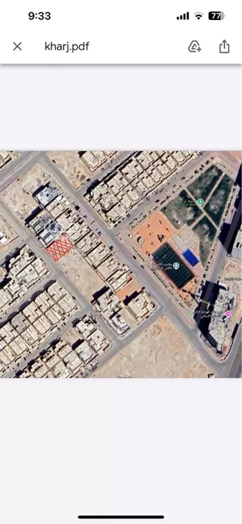 أرض للبيع في شارع 7374492, حي الجامعة, مدينة الخرج, منطقة الرياض