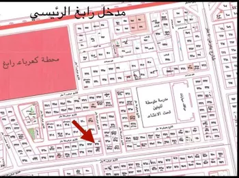 أرض للبيع في حي المرجانية, مدينة رابغ, منطقة مكة المكرمة صورة 2