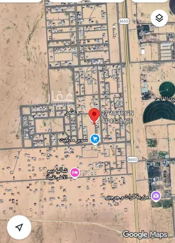 أرض للبيع في شارع عثمر المخطط 230, حي عثمر , مدينة عثمر المخطط, منطقة حائل صورة 2
