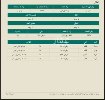 أرض للبيع في شارع العام, حي جوهرة ثول, مدينة ثول, منطقة مكة المكرمة صورة 3
