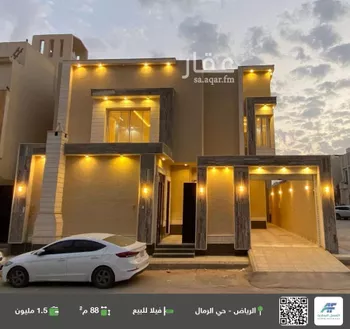 فيلا للبيع في شارع رحمة الله السندي, حي الرمال, مدينة الرياض, منطقة الرياض
