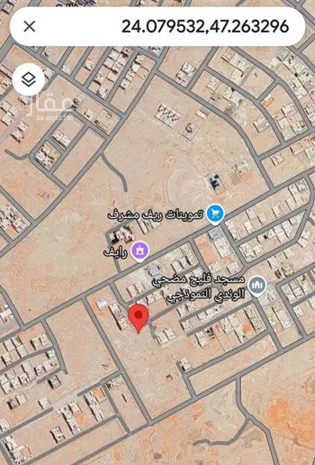 أرض للبيع في شارع سبيعه, حي العيون, مدينة الخرج, منطقة الرياض صورة 2