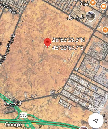 أرض للبيع في شارع الملك عبدالعزيز, حي الجامعيين, مدينة المجمعه, منطقة الرياض