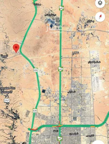أرض للبيع في حي عقرباء, مدينة امارة منطقة الرياض - الجبيله, منطقة الرياض صورة 3