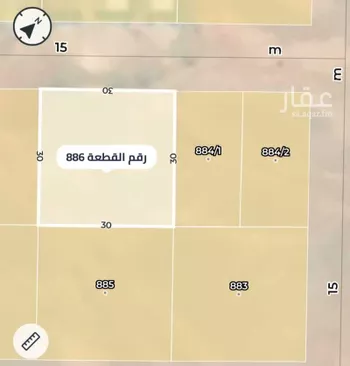 أرض للبيع في حي عريض, مدينة الرياض, منطقة الرياض