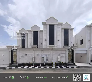 فيلا للبيع في شارع الصياد, حي الواسط, مدينة امارة منطقة مكة المكرمة - الطائف, منطقة مكة المكرمة