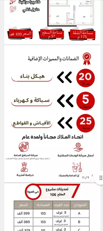 شقة للبيع في شارع ابن مبارك شاه, حي المروة, مدينة جدة, منطقة مكة المكرمة صورة 3