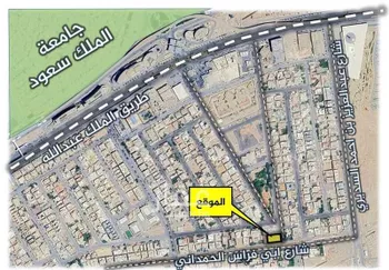 أرض للإيجار في شارع ابي فراس الحمدانى, حي الرائد, مدينة الرياض, منطقة الرياض صورة 2