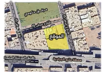 أرض للبيع في شارع عبدالعزيز بن زيد, حي الجرادية, مدينة الرياض, منطقة الرياض صورة 2