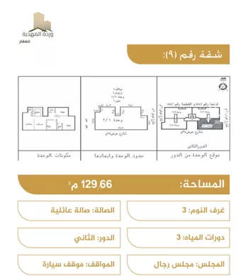 شقة للبيع في شارع أحمد بن هاشم, حي المهدية, مدينة الرياض, منطقة الرياض