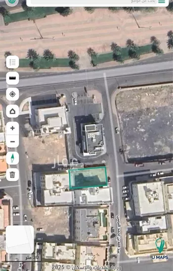 أرض للبيع في شارع عبدالله ابن احمد النرسي, حي الجابرة, مدينة المدينه المنوره, منطقة المدينة المنورة صورة 2
