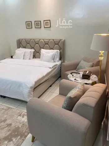 استديو مفروش للحجز في شارع حمزة قاسم, الرمال, الرياض صورة 3