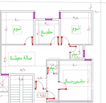 شقة للبيع في شارع شارع الريم, حي الجامعة, مدينة مكه المكرمه, منطقة مكة المكرمة صورة 4