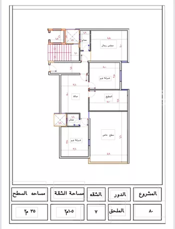 شقة للبيع في شارع شارع عتاب إبن أسيد رضى الله عنه, حي بطحاء قريش, مدينة مكه المكرمه, منطقة مكة المكرمة صورة 3