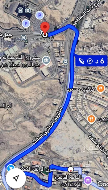 أرض للبيع في شارع الحباب بن عبدالله بن ابي ابن سلول, حي الكعكية, مدينة مكه المكرمه, منطقة مكة المكرمة صورة 2