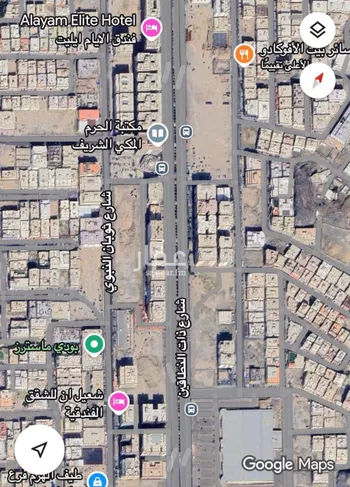 أرض للبيع في شارع اجياد, حي الهجرة, مدينة مكه المكرمه, منطقة مكة المكرمة